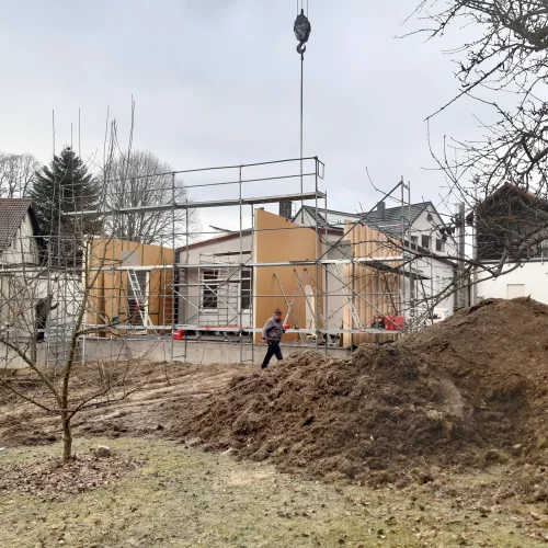 Backstubenanbau